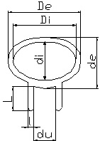 Disegno corrimano per scale